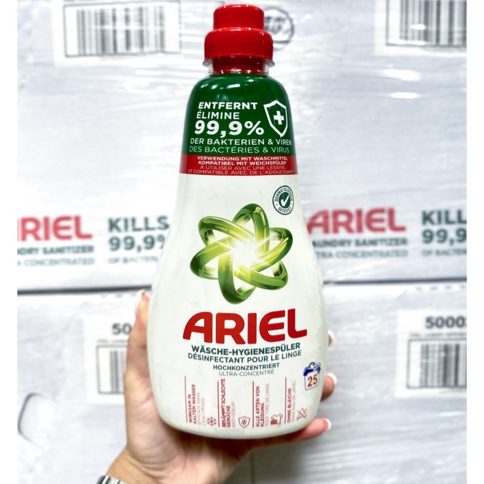 Дезинфицирующий ополаскиватель для белья Ariel, 1 л (25 стирок) - 